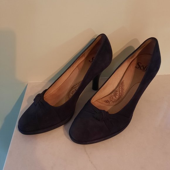 Sofft Blue Suede Shoes! - Picture 2 of 7